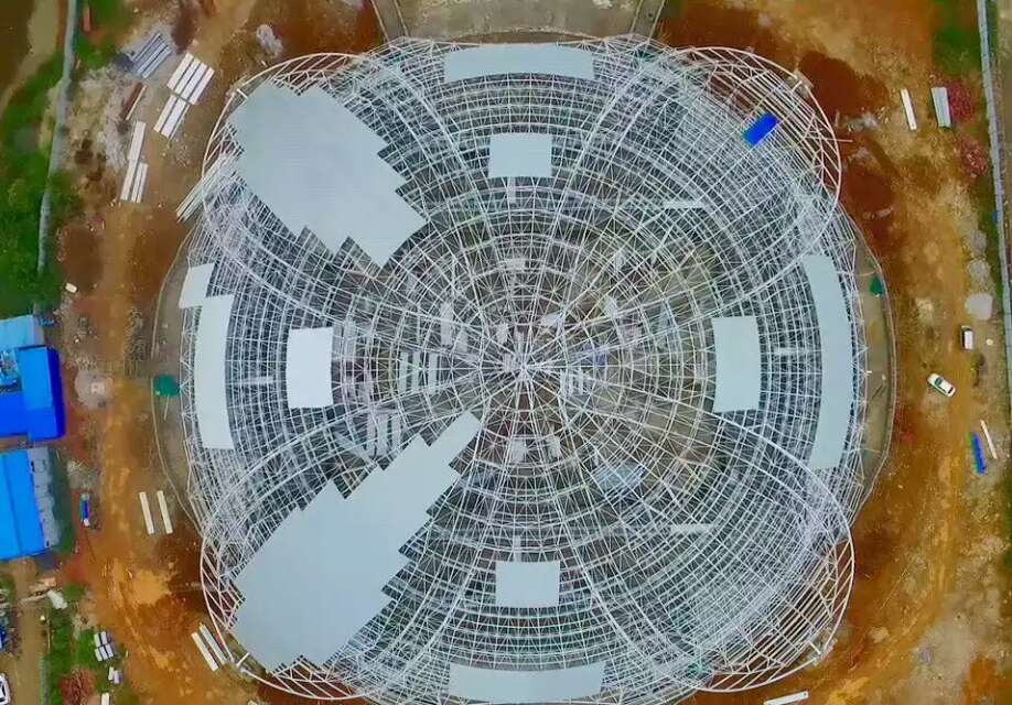 合作体育馆网架
